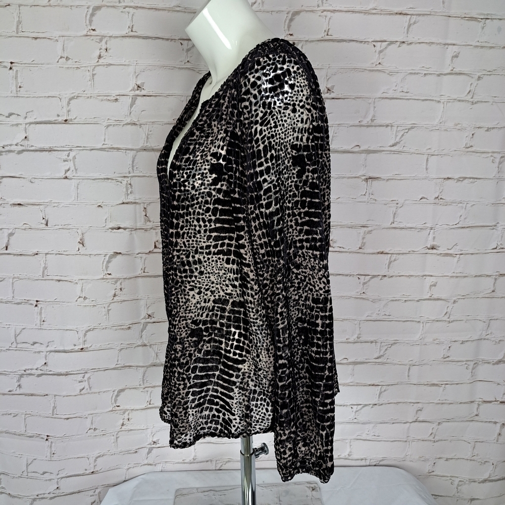 ANTHROPOLOGIE‎ See U Soon Burnout top - Picture 10 of 11